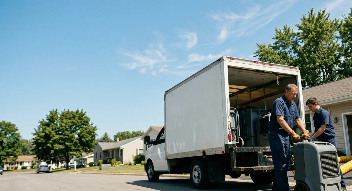 Water Damage Cleanup in Tallmadge, OH near me